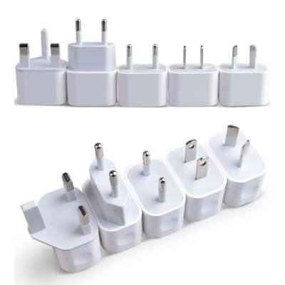 Original Fast Adaptive UK/AU/US/EU Plug Travel usb wall charger for Samsung iPhone